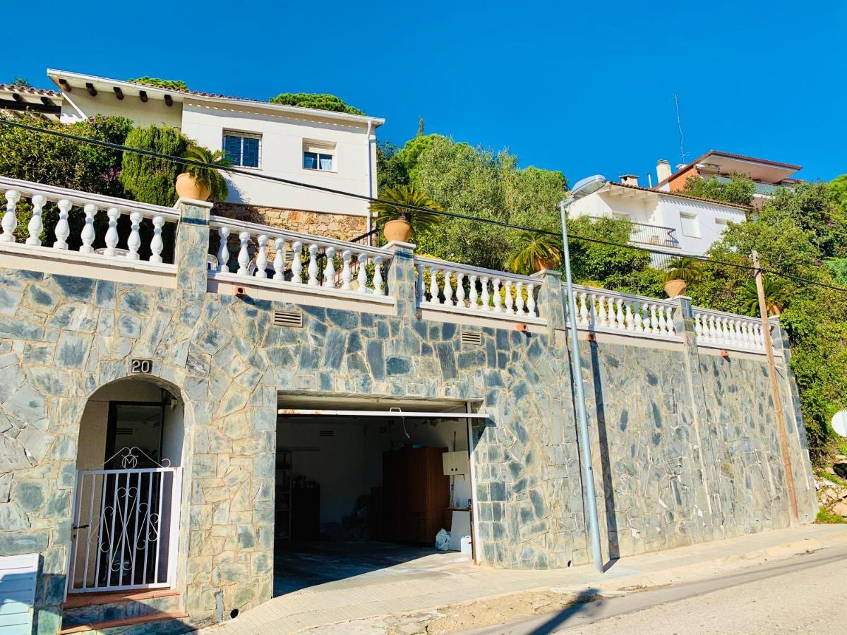 Mediterranean Villa Investingspain Sea View And Pool Lloret de Mar Exterior foto