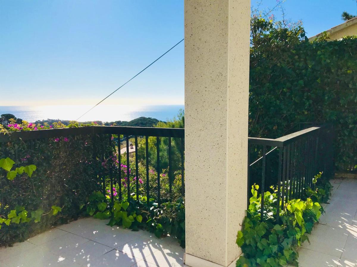 Mediterranean Villa Investingspain Sea View And Pool Lloret de Mar Exterior foto