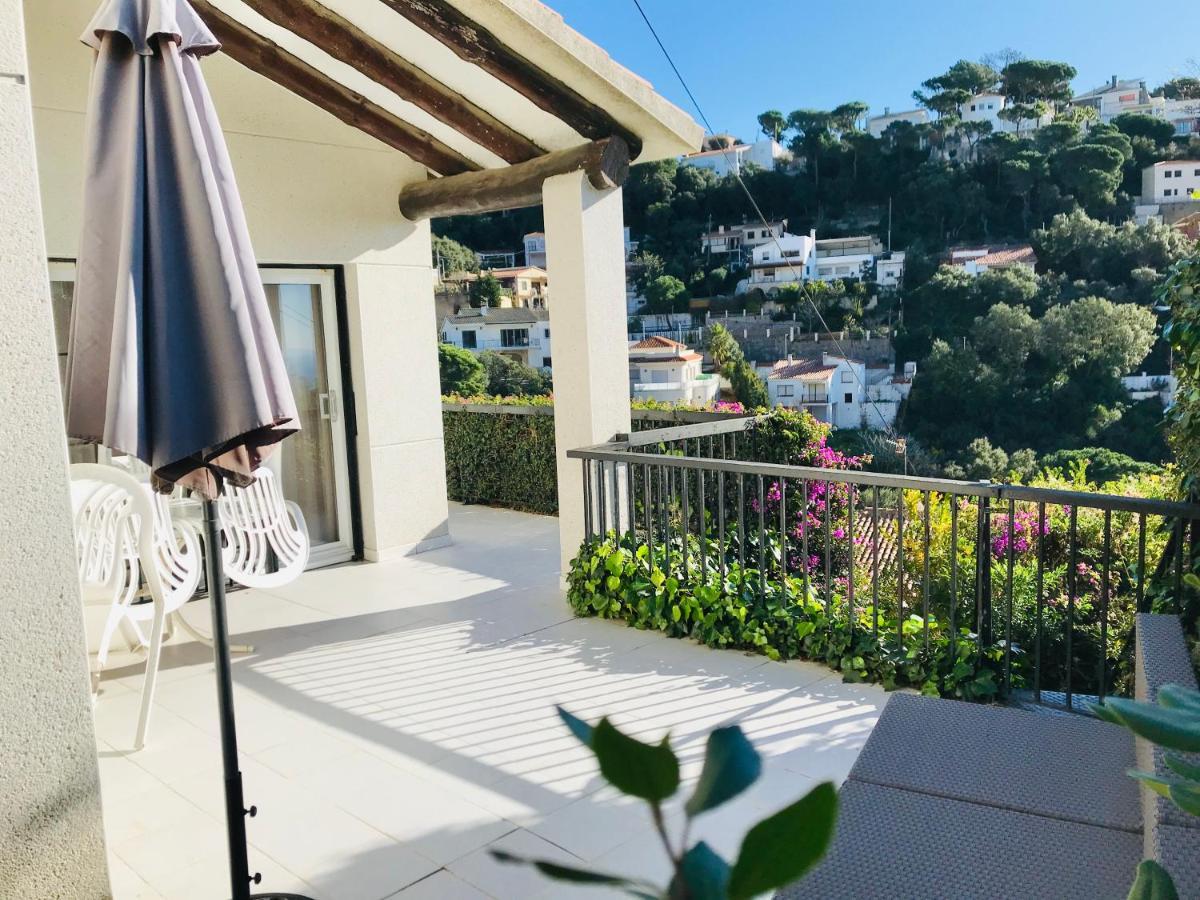 Mediterranean Villa Investingspain Sea View And Pool Lloret de Mar Exterior foto